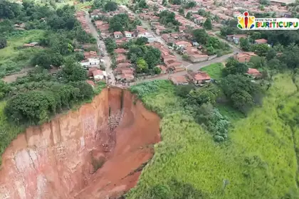 Voçorocas em Buriticupu colocam população em risco, alerta especialista