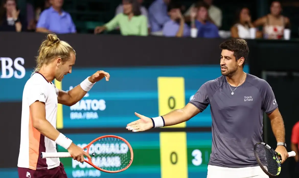 Rafael Matos e Orlando Luz avançam às quartas de duplas no ATP de Munique