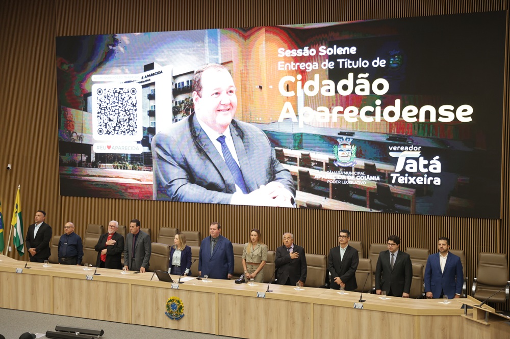 Tatá Teixeira condecora nomes e celebra a geração que transformou cidade-dormitório em potência econômica