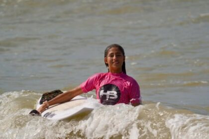 Capixaba com 13 anos disputa Itacoatiara Big Wave