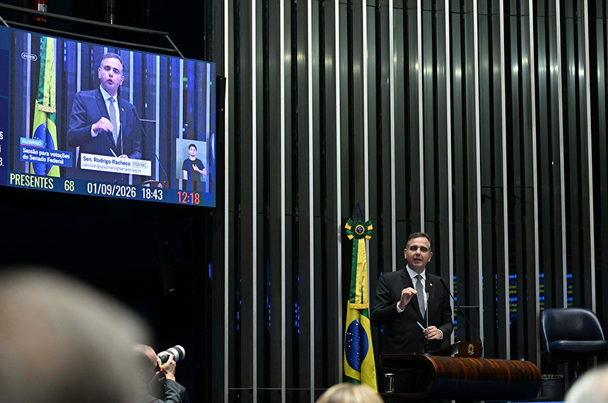 Câmara aprova indicação de Rodrigo Pacheco para ministro do TCU