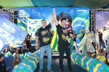 Igor Franco lança campanha para deputado federal em Goiânia