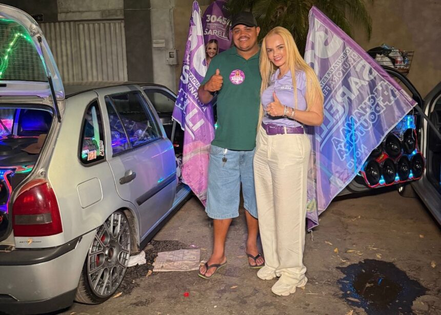 Fernanda Sarelli lança campanha a deputada estadual em Aparecida